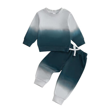 Long Sleeve Ombre Toddler Set   