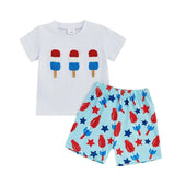 Short Sleeve Popsicle Baby Set