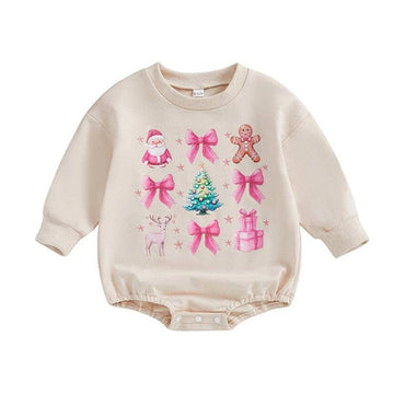 Long Sleeve Christmas Vibes Baby Bodysuit