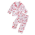 Santa And Reindeer Toddler Pajama Set   