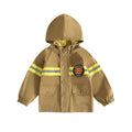 Firefighter Hooded Toddler Jacket