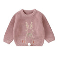 Bunny Knitted Baby Sweater   