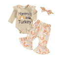 Mommy's Little Turkey Flared Pants Baby Set   