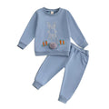 Long Sleeve Easter Toddler Set Blue 9-12 M