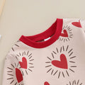 Valentine’s Day Hearts Baby Set   