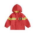 Firefighter Hooded Toddler Jacket