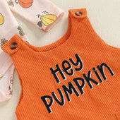 Long Sleeve Hey Pumpkin Baby Set