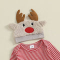 Striped Reindeer Plush Baby Costume