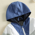 Color Block Hooded Pockets Toddler Jacket Jacket The Trendy Toddlers 