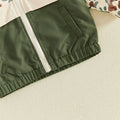 Long Sleeve Camo Hooded Toddler Jacket Jacket The Trendy Toddlers 