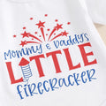 Mommy and Daddy's Little Firecracker Baby Set   