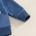 Long Sleeve Blue Game Day Baby Jogger Set   