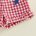 Fly Sleeve USA Checkered Toddler Set