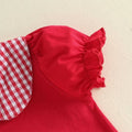 Puff Sleeve Santa Toddler Dress Dresses The Trendy Toddlers 