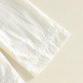Long Sleeve Lace Bows Toddler Set