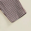 Long Sleeve Call Me Duck Checked Toddler Set Sets The Trendy Toddlers 
