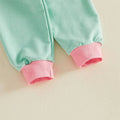 Long Sleeve Color Block Bow Toddler Set Sets The Trendy Toddlers 