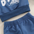 Long Sleeve Blue Game Day Baby Jogger Set   