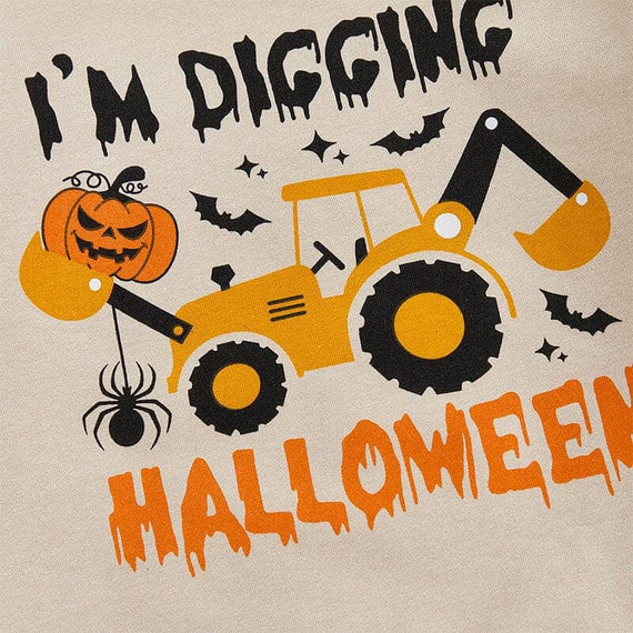 Long Sleeve I'm Digging Halloween Toddler Set