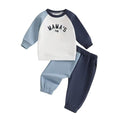 Mama's Boy Color Block Baby Set   