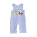 Sleeveless Bunny Train Baby Jumpsuit Jumpsuit The Trendy Toddlers 