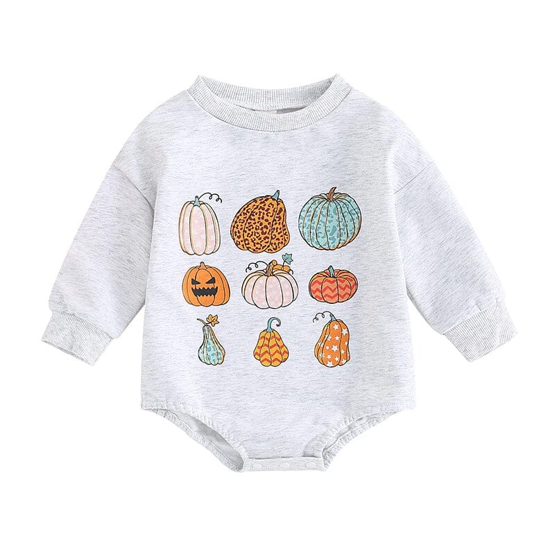 Pumpkin Parade Baby Bodysuit Bodysuit The Trendy Toddlers 