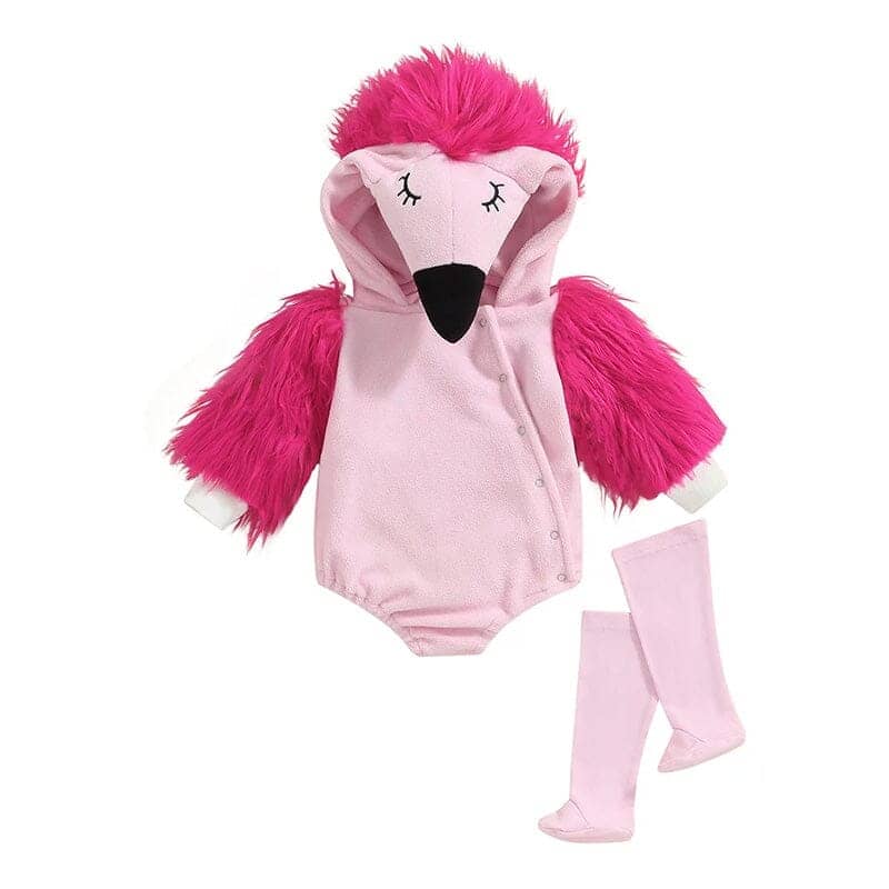 Baby Girl Flamingo Halloween Costume – The Trendy Toddlers