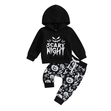 Scary Night Hooded Baby Set   