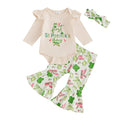 My First St. Patrick's Day Flared Pants Baby Set