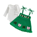 Long Sleeve Lucky Girl Baby Set