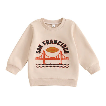 San Francisco Football Toddler Sweatshirt   