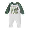 It's a Beaut Clark Christmas Baby Jumpsuit   