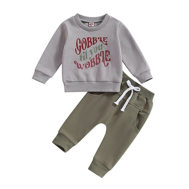 Gobble Til You Wobble Baby Set Holiday The Trendy Toddlers 