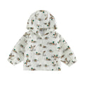 Little Hunter Zipper Toddler Jacket Jacket The Trendy Toddlers White 9-12 M 