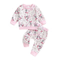 Long Sleeve Cowgirl Floral Baby Set   