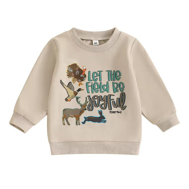 Let The Field Be Joyful Baby Sweatshirt