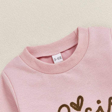 Long Sleeve Lil Sis Baby Jumpsuit