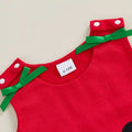 Sleeveless Watermelon Ruffled Toddler Dress