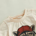 Short Sleeve Feral Kid Baby Set