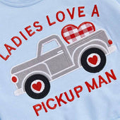 Long Sleeve Pickup Man Toddler Set