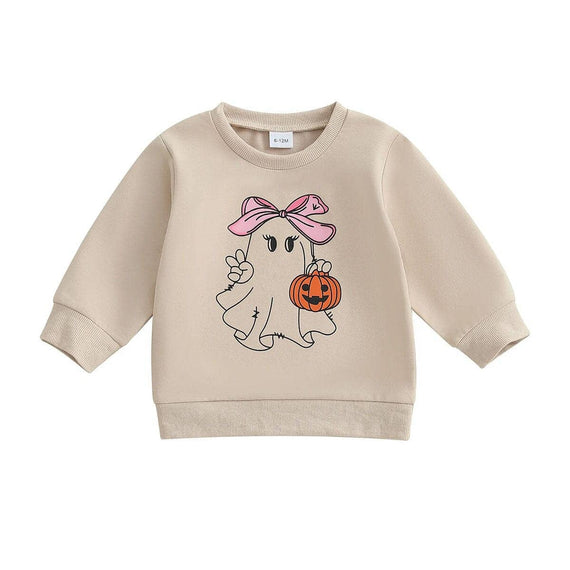 Cutest Pumpkin Toddler Sweatshirt Pink 12-18 M