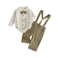 Long Sleeve Little Gentleman Baby Set