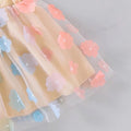 Lil Sis Floral Tulle Skirt Baby Set   