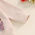 Christmas Pants Flared Pants Baby Set   