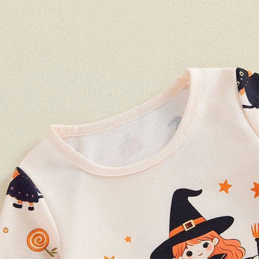 Long Sleeve Halloween Witch Toddler Set Sets The Trendy Toddlers 