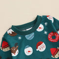 Long Sleeve Christmas Vibes Baby Set   