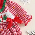 Long Sleeve Merry Christmas Baby Romper Rompers The Trendy Toddlers 