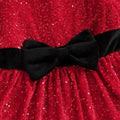 Little Miss Santa Sequin Toddler Dress