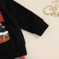 Long Sleeve Christmas Digger Toddler Set   