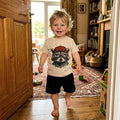 Short Sleeve Feral Kid Baby Set